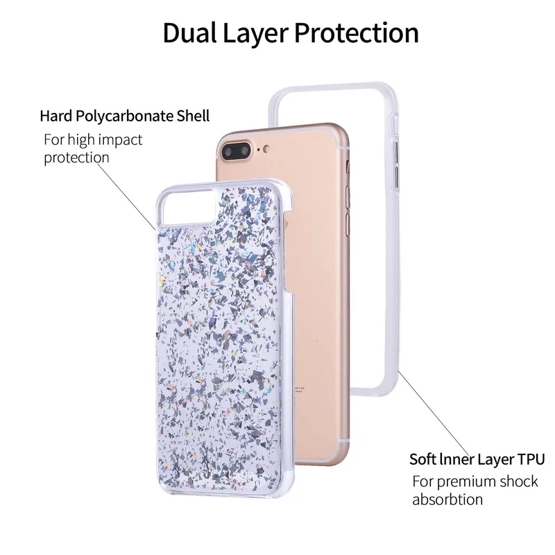 Оригинальный чехол Netarlier для iPhone 6Plus 6 S Plus Модный Блестящий яркий голографические
