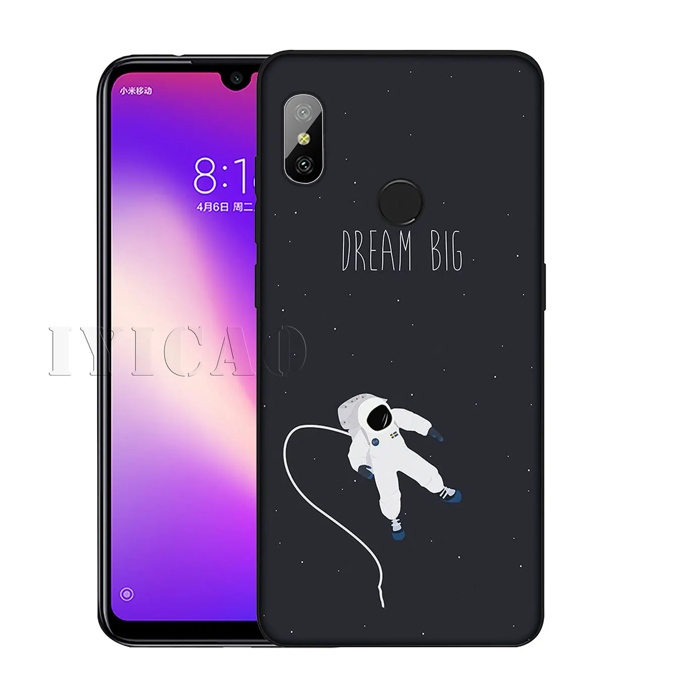 Cosmonaut Planets Cosmos Stars Better Soft Silicone Case for Xiaomi Redmi K30 K20 8A 7A 6A 5A S2 GO Note 8 8T 7 5 6 Pro |