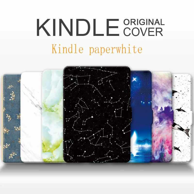Для Amazon Kindle paperwhite1/2/3 Чехол В виде ракушки кожаный чехол для Paperwhite случае легче|cover