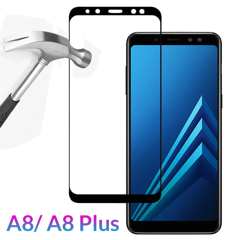 Защитное стекло для смартфона Samsung Galaxy A8.