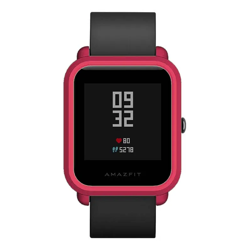 Чехол из ТПУ на запястье AMAZFEEL для xiaomi Huami Amazfit Bip полноцветный Защитный