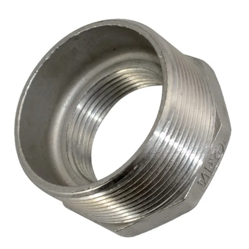 Megaron 2 &quotMale x 1-1/4&quot Female DN50 to DN32 втулка редуктора BSPT Резьба из нержавеющей стали SS 304