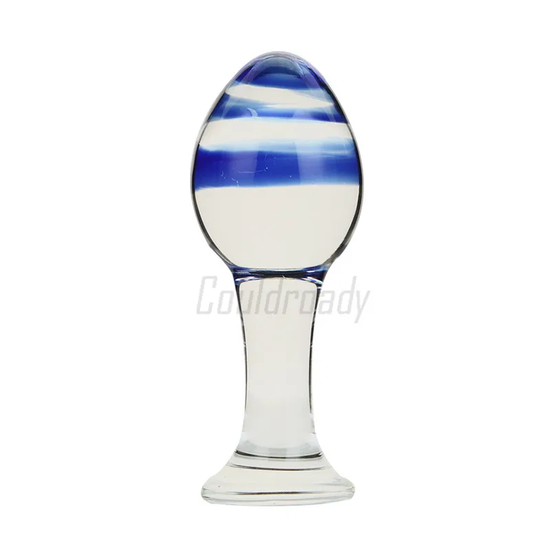 Glass Anal Plug Butt Erotic Stimulation Sex Toys for Women Men Masturbation Prostate Massager Product | Красота и здоровье