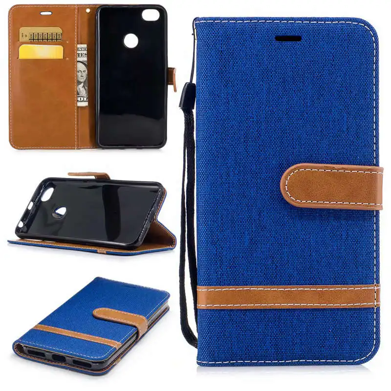 Для Xiaomi Redmi 7 6 6A 6 Pro F1 чехол из джинсовой ткани Coque Etui чехол для Redmi Note 7 6 Pro 5A Y1 Lite кошелек из искусственной кожи чехол