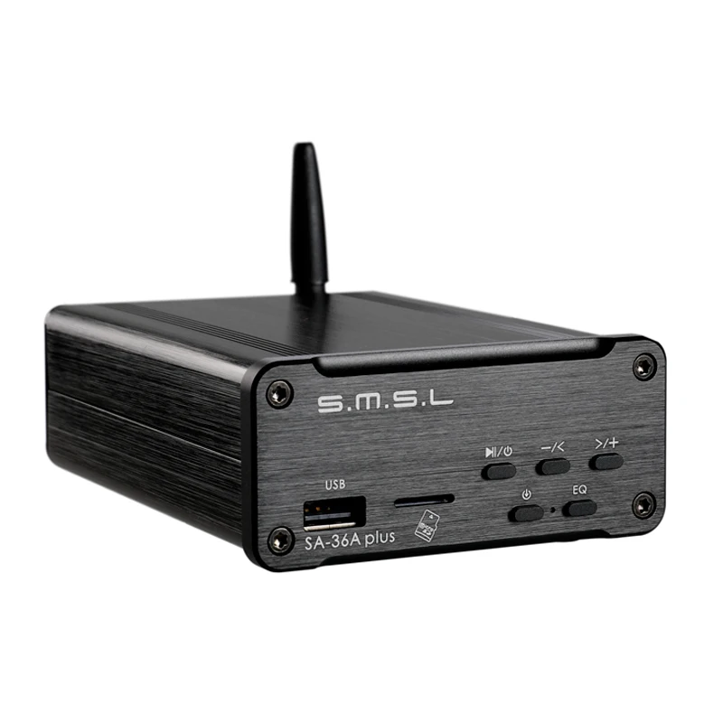 SMSL SA-36A Plus 30 Вт TPA3118 Bluetooth AUX HIfi аудио цифровой усилитель класса d мощности поддержка