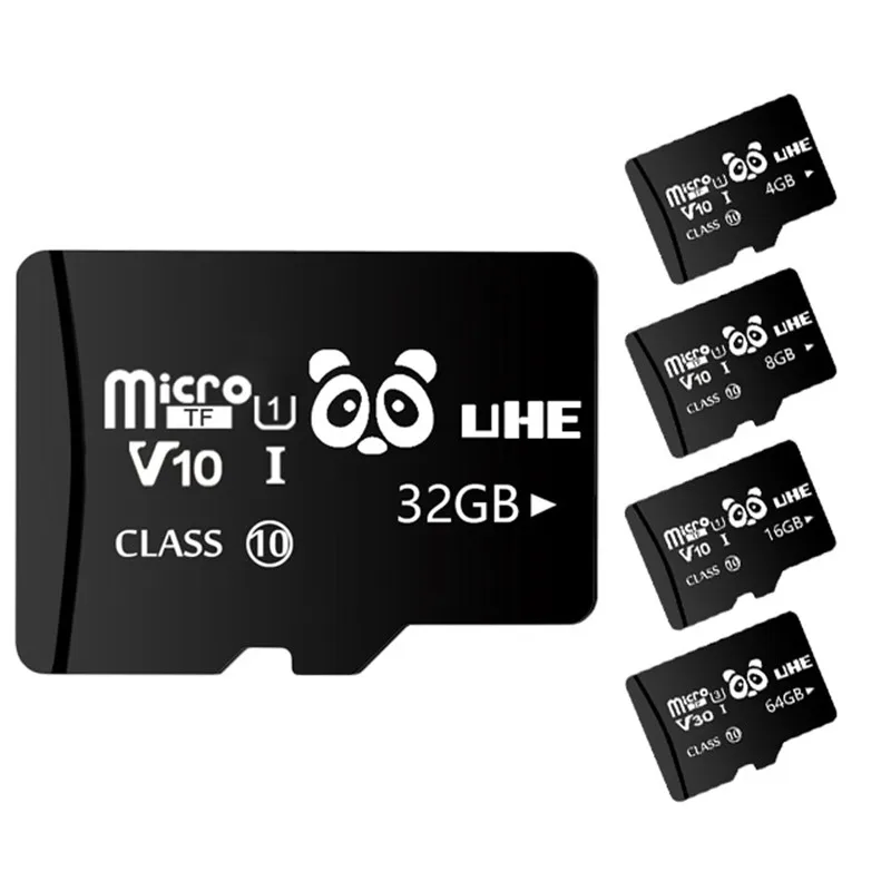 Высокоскоростная черная флэш карта памяти 32 ГБ 4 8 Micro SD 16 64 SDXC класс 10 TF Microsd для