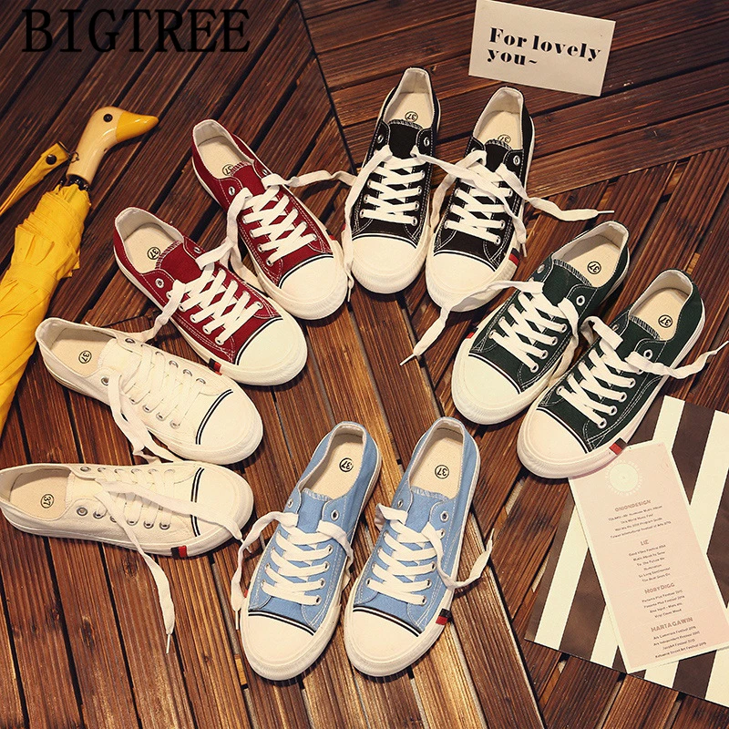 Вулканизированная обувь парусиновая Для женщин унисекс Tenis Feminino Повседневное