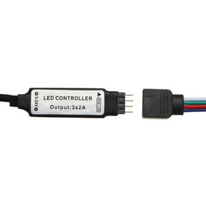 5V 5050 60SMD/M RGB Светодиодные полосы света бар ТВ ПОДСВЕТКА комплект + USB пульт