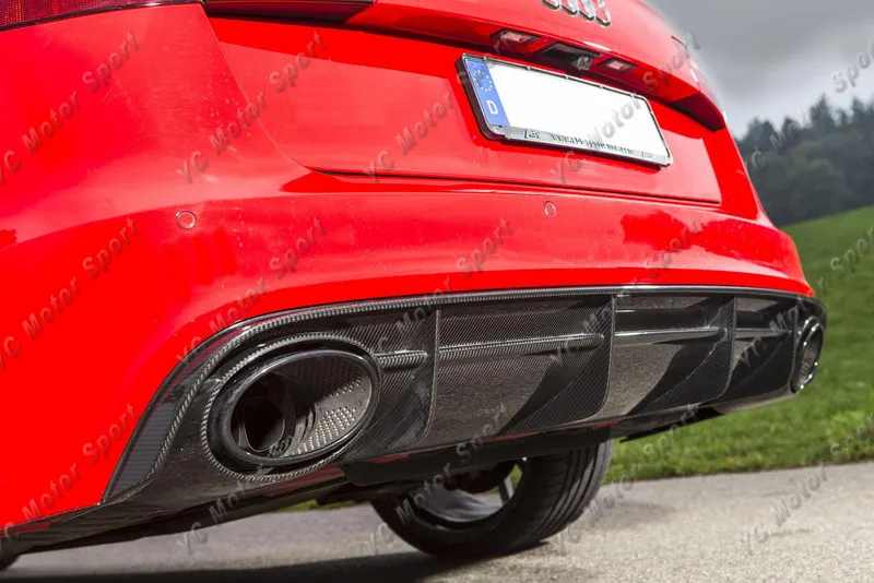 Автомобильные аксессуары из углеродного волокна OEM стиль задний диффузор