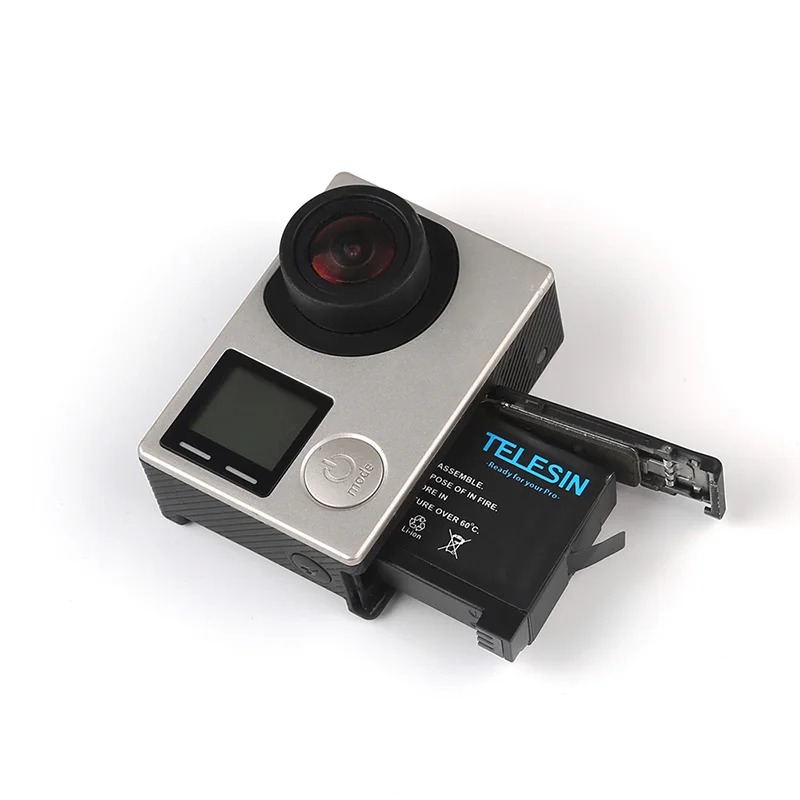 Аккумулятор (2 шт. в упаковке) и зарядное устройство для GoPro HERO4 с 2 канальным USB