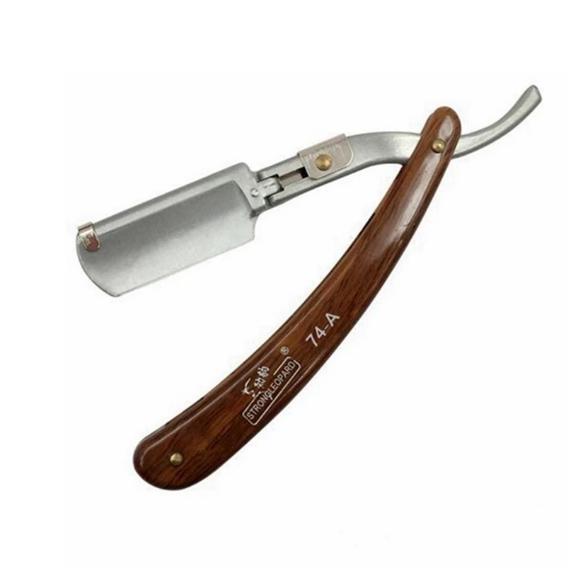 Shellhard 1 шт. бритва для бритья с прямыми краями Высококачественная складная