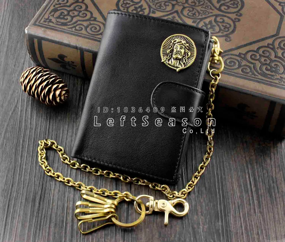 Кошелек Jusus Concho Trifold для мужчин|purse wallet|wallet walletchain wallet men |