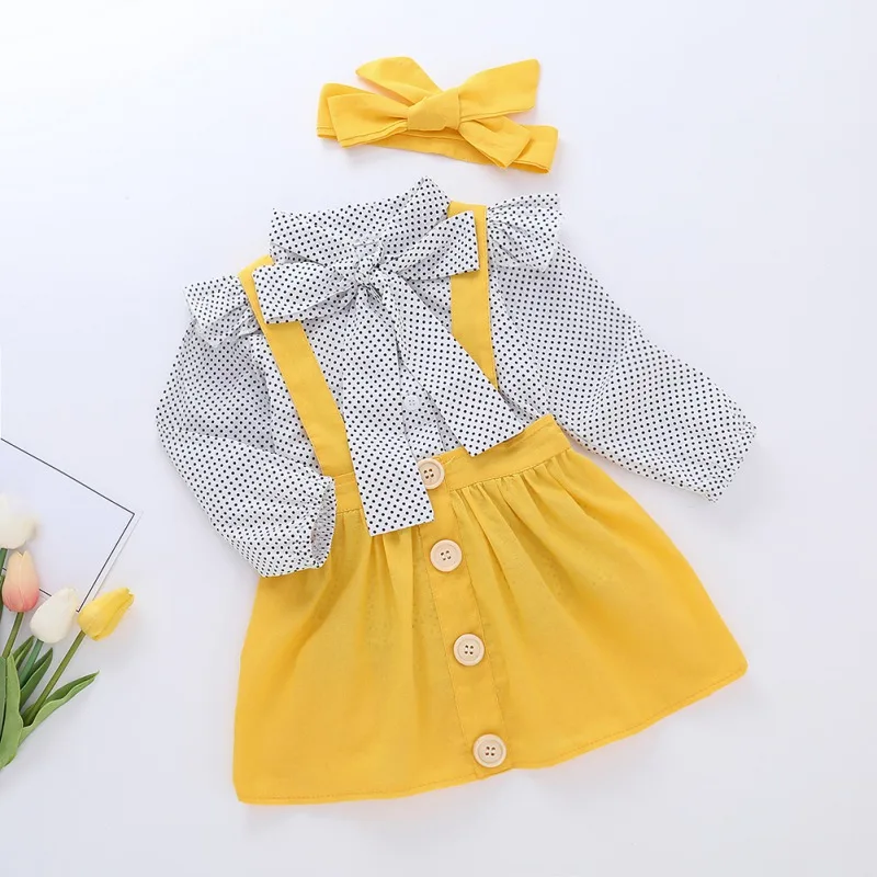 Baby Girls Strap Dress 2018 Autumn Children Clothes Sweet Overalls Dresses Kids Cotton Princess Vest | Детская одежда и обувь