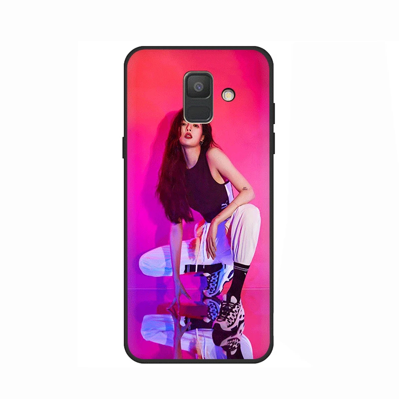 B1 HyunA Ким Мягкий силиконовый чехол для телефона для samsung GaLaxy A3 A5 A6 A7 A8 A9 A10 A30 A40 A50 A70 J6 - Цвет: B1