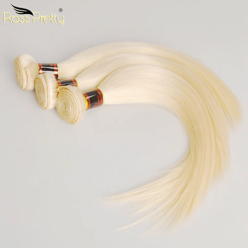 

Ross Pretty HD lace Frontal with bundles 613 Human Hair Pre Plucked lace Frontal with bundles Remy Brazilian Straight hair