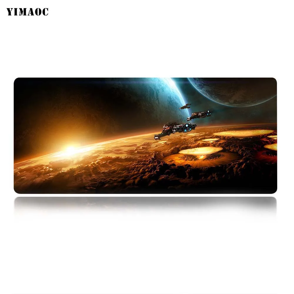YIMAOC Starcraft 2 коврик для мыши 40x90 см Коврик для компьютерной мыши Противоскользящий натуральный резиновый игровой коврик для мыши