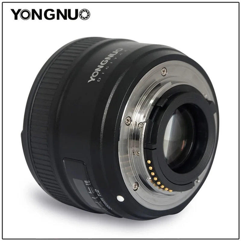 Объектив YONGNUO YN 35 мм F2N AF MF F2.0 широкоугольный объектив с фиксированным фокусом для