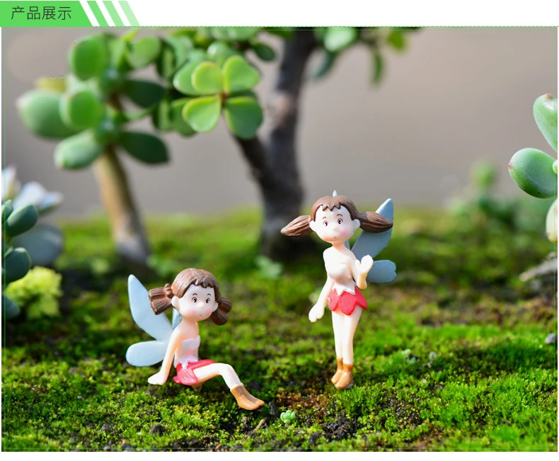 2019 1 шт. девочка Летающий Мэй DIY Смола Фея Сад ремесло украшение миниатюрный микро