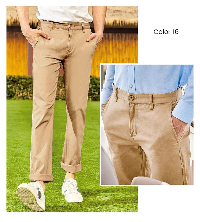 Giordano стрейчевые брюки хаки зауженная версия slim fit,выполнены из хлопка и спандекса,и имеют три цветовых решения