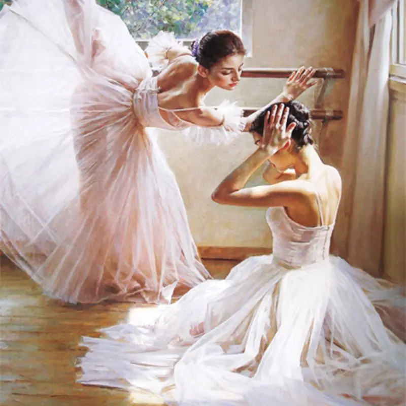 Вышивка вышивка наборы для вышивки крестиком своими руками рисунок балерины