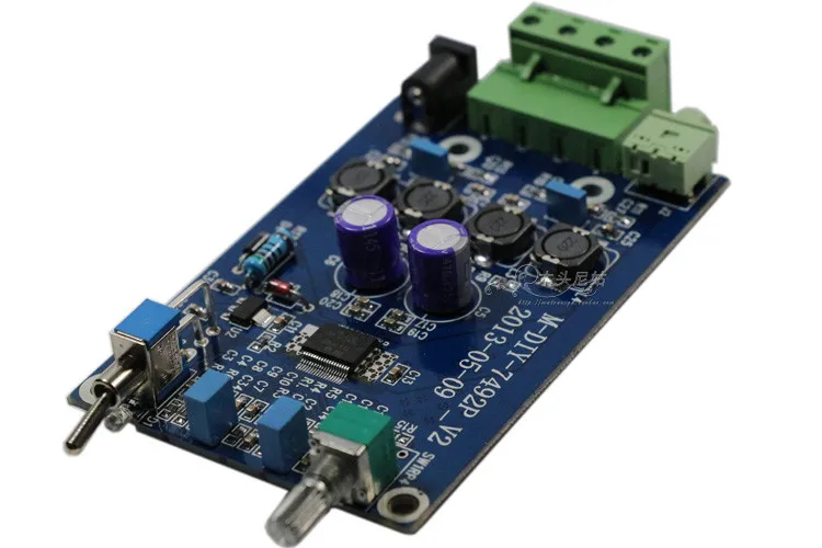 Бесплатная доставка 12 В 5 А TDA7492P 25 Вт + 2 0 канальный Hi Fi мини цифровой усилитель за