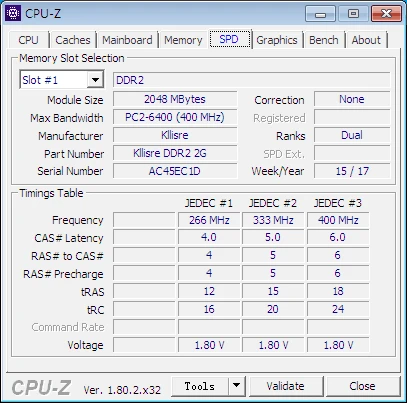 Kllisre 2GB DDR2 PC2 800MHz 667MHz 533MHz 200pin ноутбук память SO-DIMM ноутбук ram