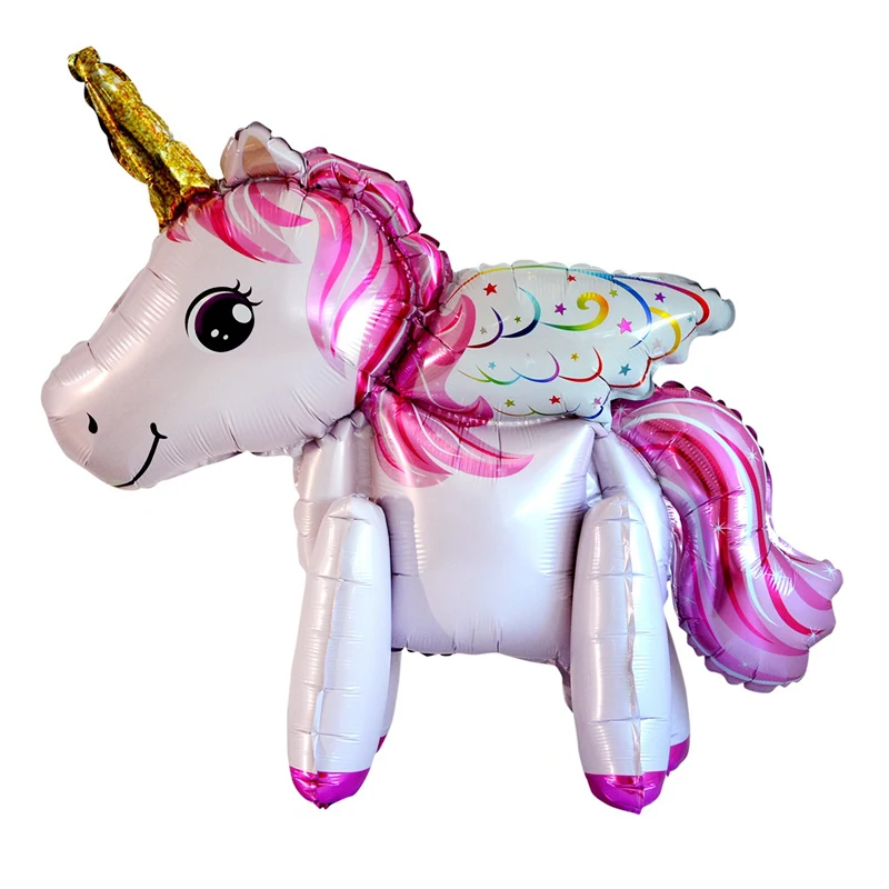 Leap Unicornio воздушный шар единорог украшение для дня рождения баллон с днем Декор