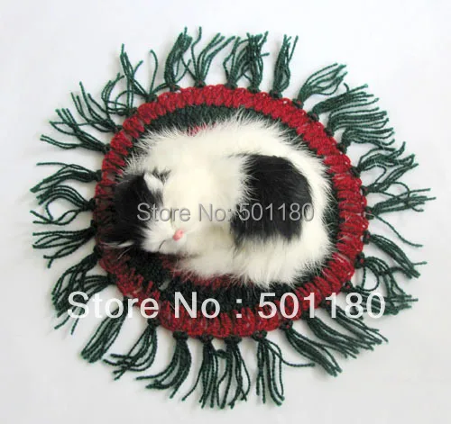 

free shipping handmade craft cat for home decoration