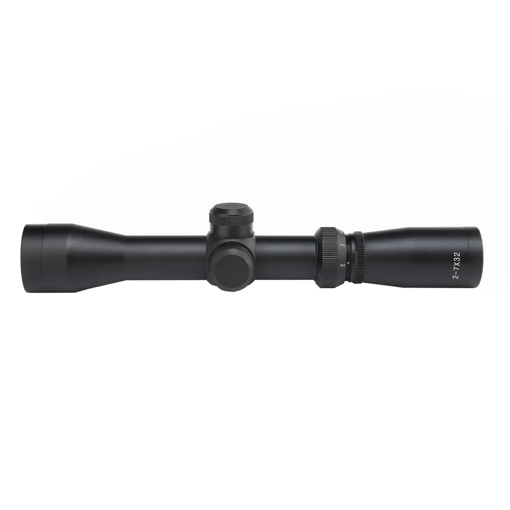 2-7x32 Red Green Dot Sight Scope Hunting Sniper Airsoft Rifle Tactical Optics Air Gun Riflescope |