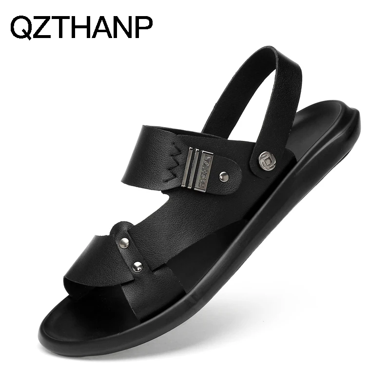 QZTHANP/пляжные сандалии Молодежная модная повседневная обувь Сандалии Мужские