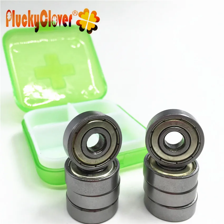 8or10pcs подшипник из углеродистой стали/GCR15 627zz фиджет Спиннер ролик для скутера ABEC 9