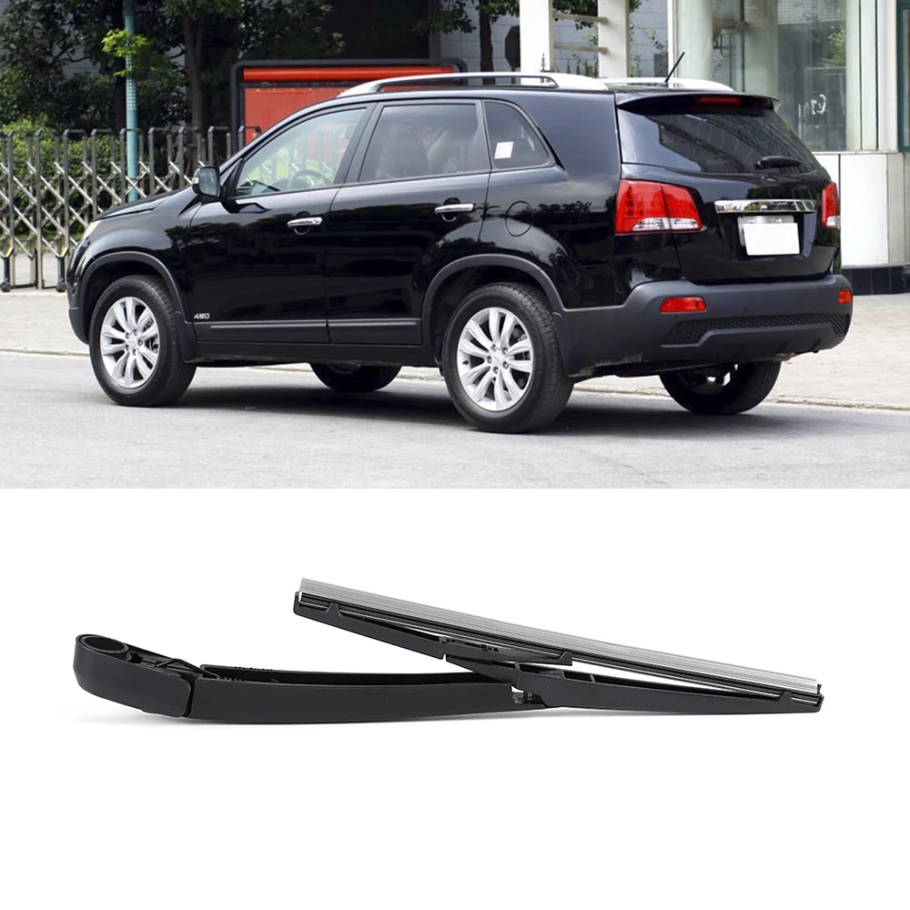 HLEST Задняя щетка стеклоочистителя с лезвием в комплекте для Kia Sorento 2009 2014 OE: 98815 2F000
