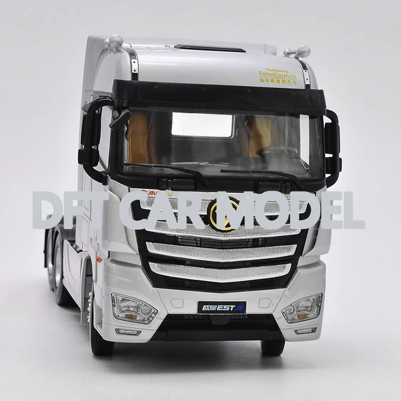 1:24 игрушка из сплава foton EST-A модель грузовика Детские Игрушечные Машинки оригинальные авторизованные подлинные детские игрушки