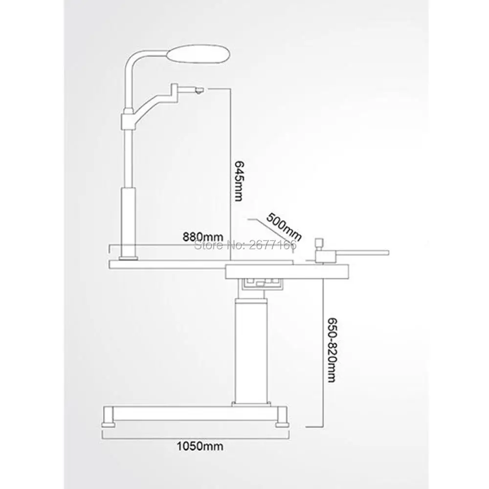 Оптометрия Офтальмология Очки Испытательном Стенде Оптик Сводной Таблицы 110 В 220