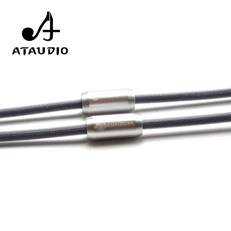 Одна пара аудиокабель ATAUDIO Hifi 2 RCA Male XLR Female высококачественный двойной кабель Dual