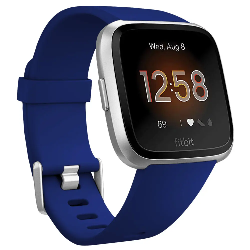 Мягкие силиконовые сменные спортивные часы-браслет ремешок для Fitbit Versa/Vers lite браслет наручные часы Красочные S L Размер - Цвет: 12