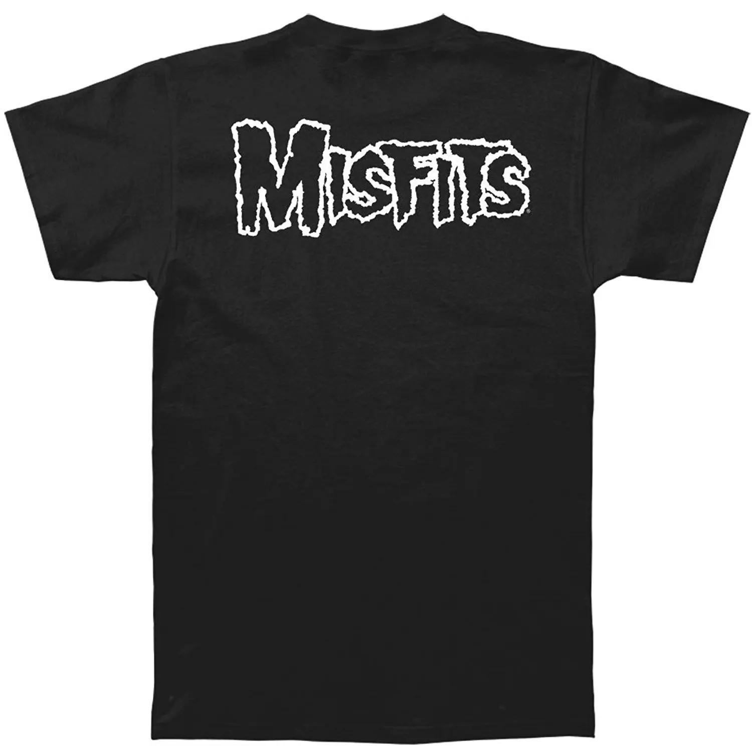 Misfits сглаза взрослых Футболка Черная футболка Повседневное короткий рукав для