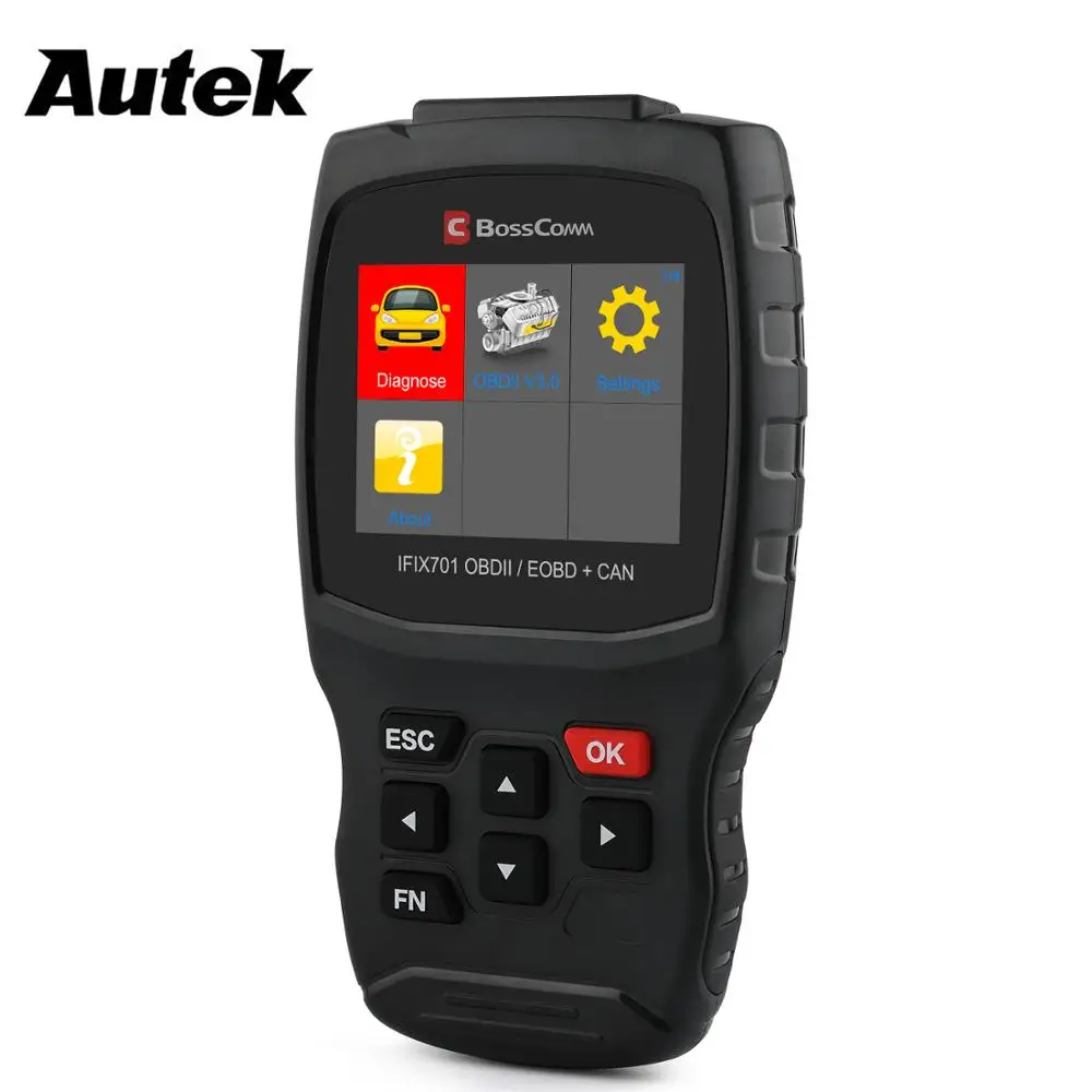 Autek IFIX701 OBD2 автомобильный диагностический инструмент полные системы ABS EPB DPF SRS
