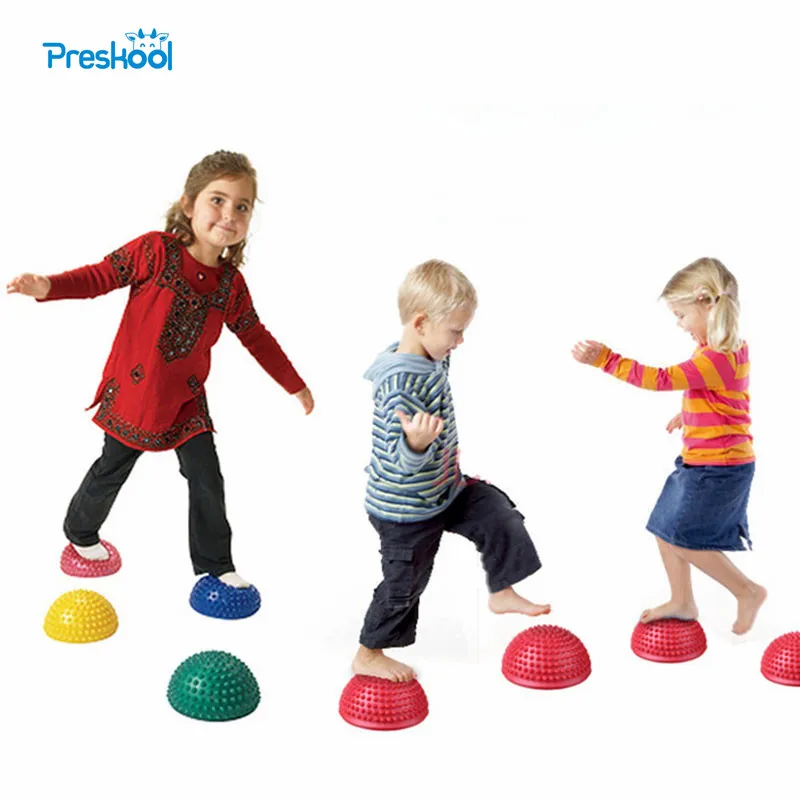 Детская игрушка Preskool уличные спортивные тактильные массажные шарики надувные