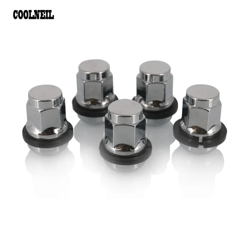Аксессуары JDM 4 шт. M12x1.5 колеса из сплава стали гайки шестигранные 60 градусов