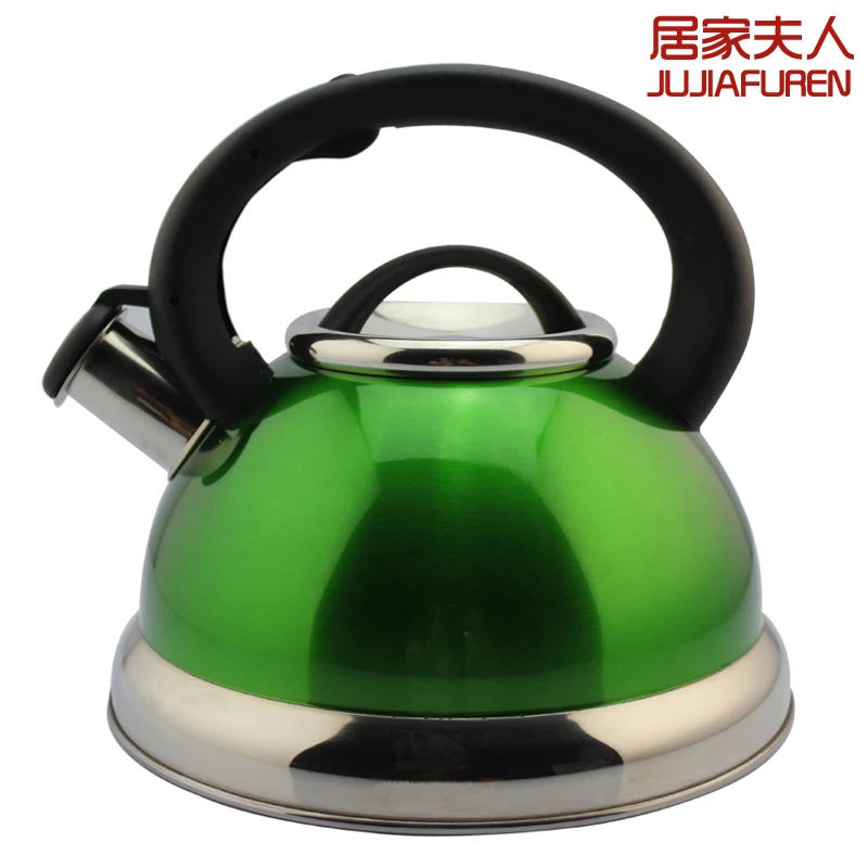 

At home whistling kettle water spirant kettle platform teaports 304 stainless steel water bottle