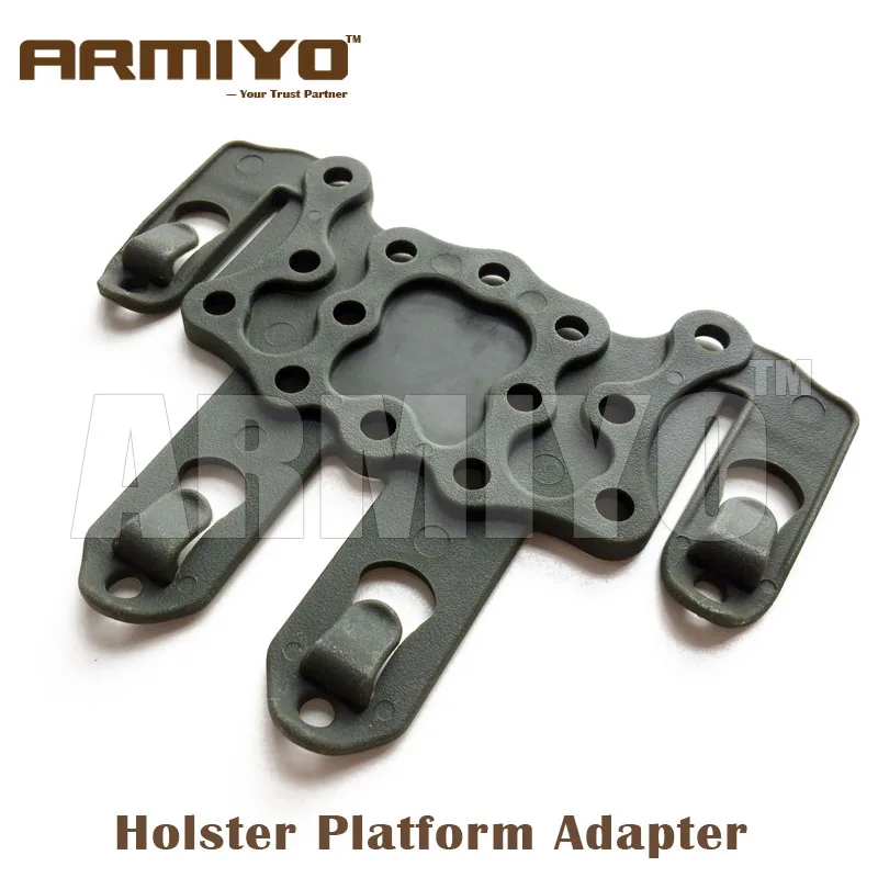Armiyo тактическая кобура для пистолета платформа адаптер прикрепить к ремню