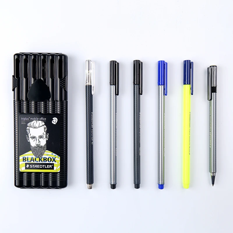 Немецкая Черная Коробка Staedtler Triplus офисный механический карандаш 0 5 мм