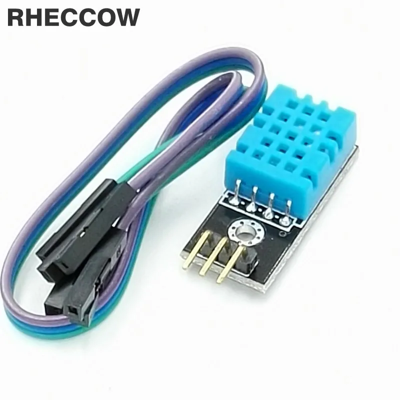 Датчик температуры и влажности RHECCOW DHT11 цифровая одинарная шина|humidity sensor module|sensor
