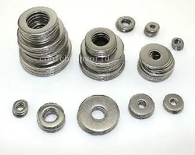 

Шайба плоская из нержавеющей стали M20 304, 10 шт.