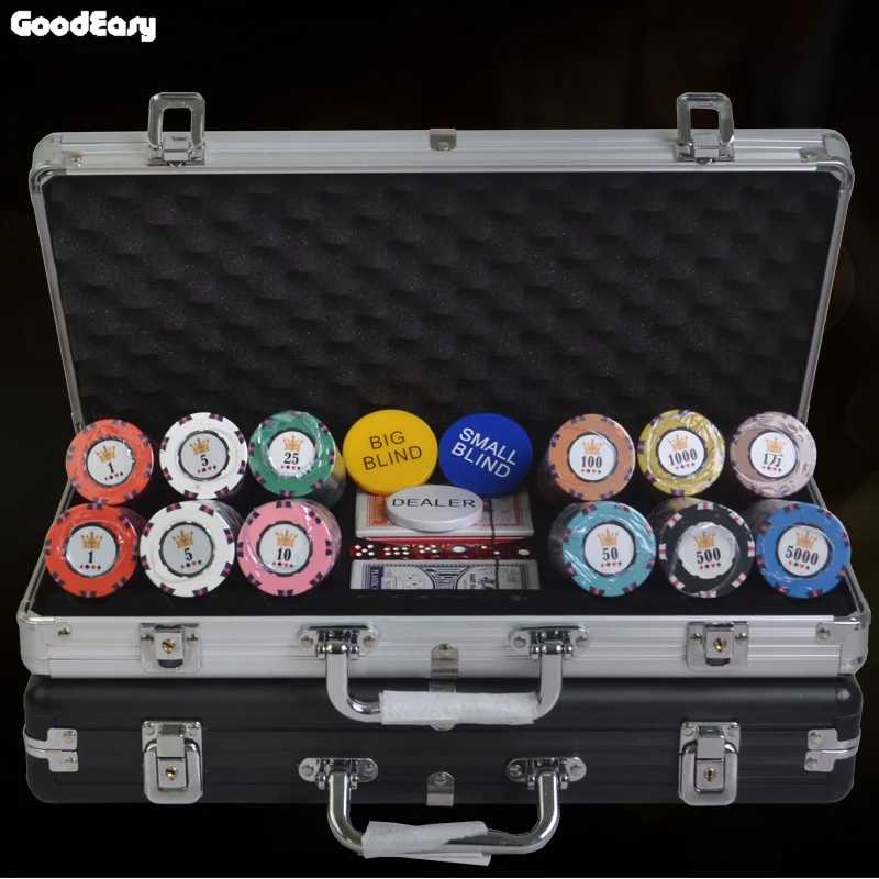 100 шт. три Цвет развлечения Техасский холдем глины с железными высококлассные