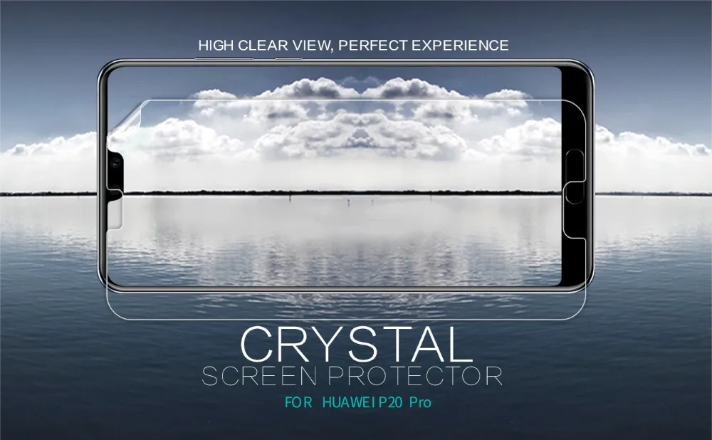 2 шт./лот для huawei p20 pro NILLKIN суперпрозрачная защитная пленка против отпечатков