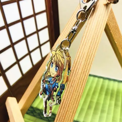 Link Zelda модные аниме акриловые брелки мультяшный брелок подвеска игрушки унисекс