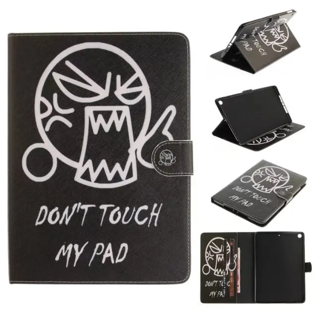 Чехол для планшета coque iPad 9,7 A1893 чехол умный чехол для iPad 9,7 дюймов A1822 A1823 релиз с держателем для карт+ ручка