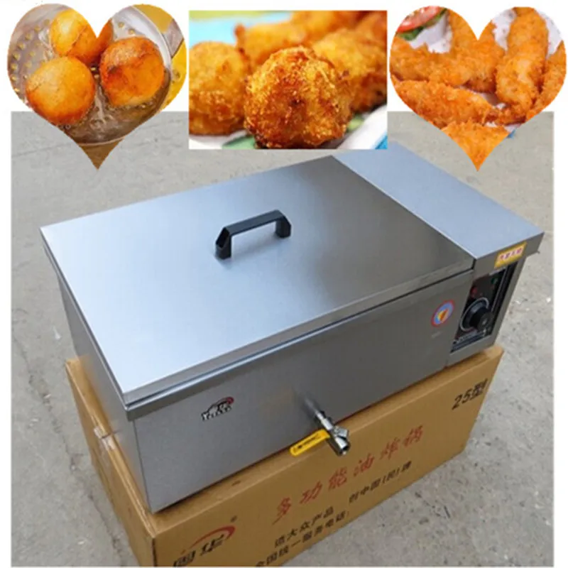 

Electric deep fryer with 25L capacity